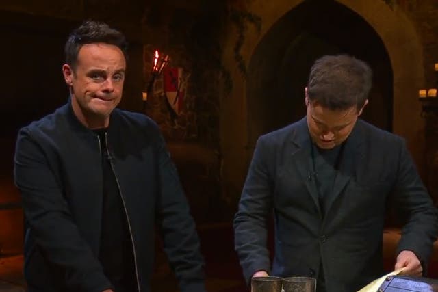 <p>Ant and Dec on Monday’s (22 November) episode of ‘I’m a Celebrity’</p>