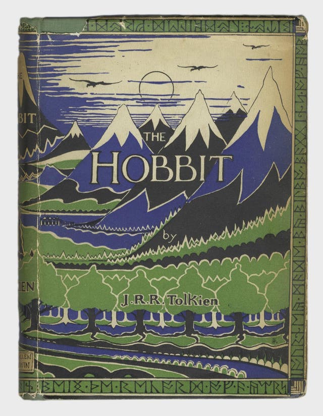 JRR Tolkien was author of The Hobbit (Bonhams/PA)