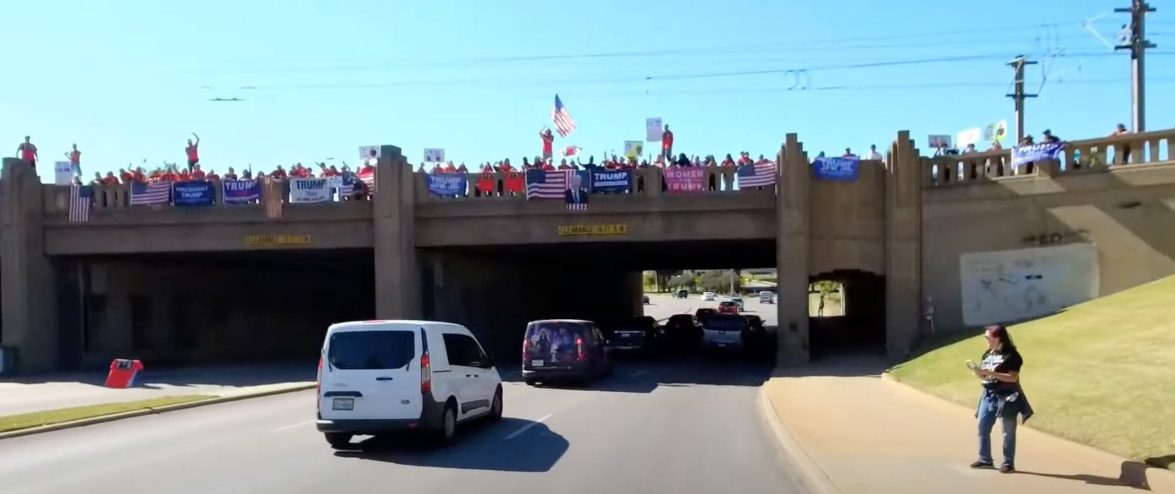 QAnon supporters gather in Texas to await John F Kennedy’s return from the dead