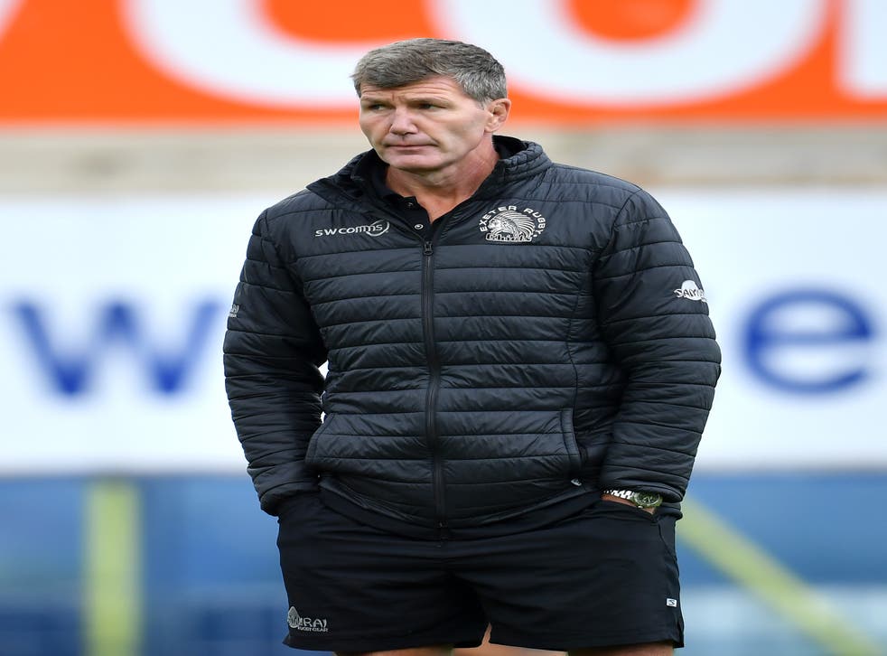 Exeter rugby director Rob Baxter