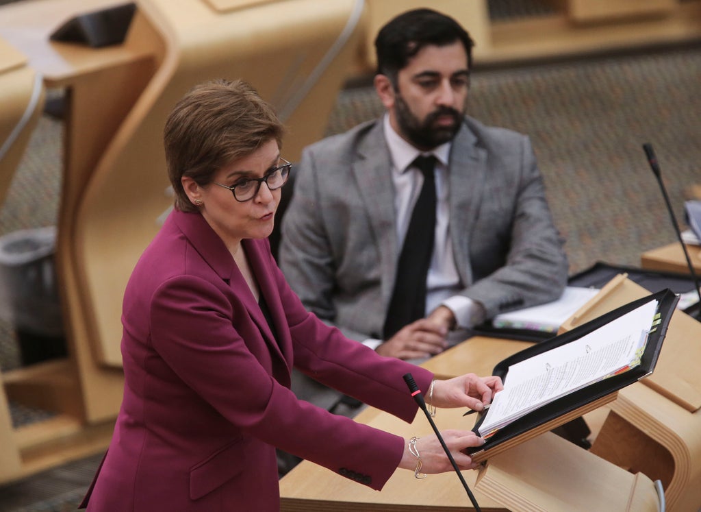Nicola Sturgeon urges Scots to take Covid test before ‘any social occasion’