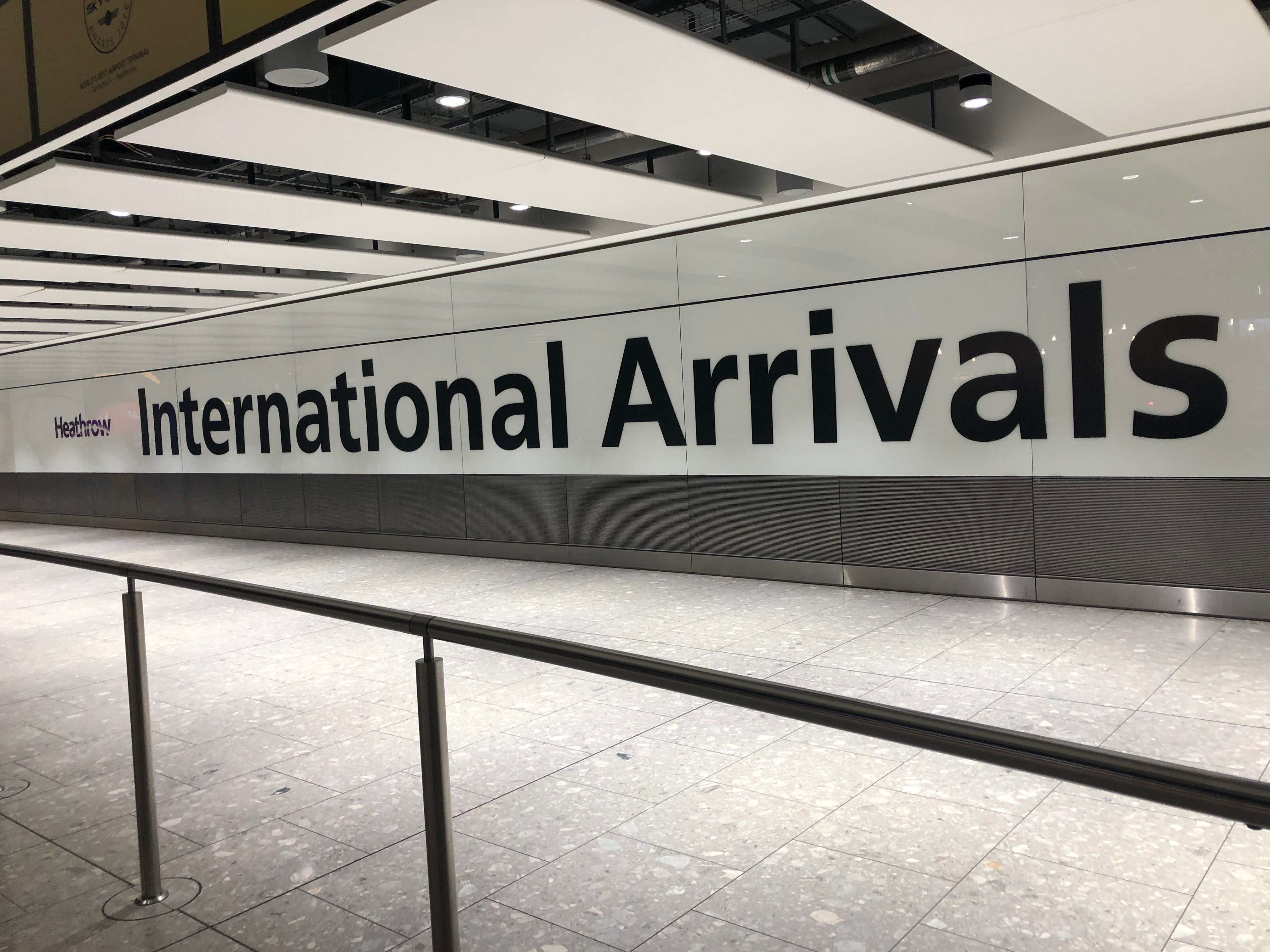 Check out: arrivals at Heathrow Terminal 5, the self-styled Waitrose of airports