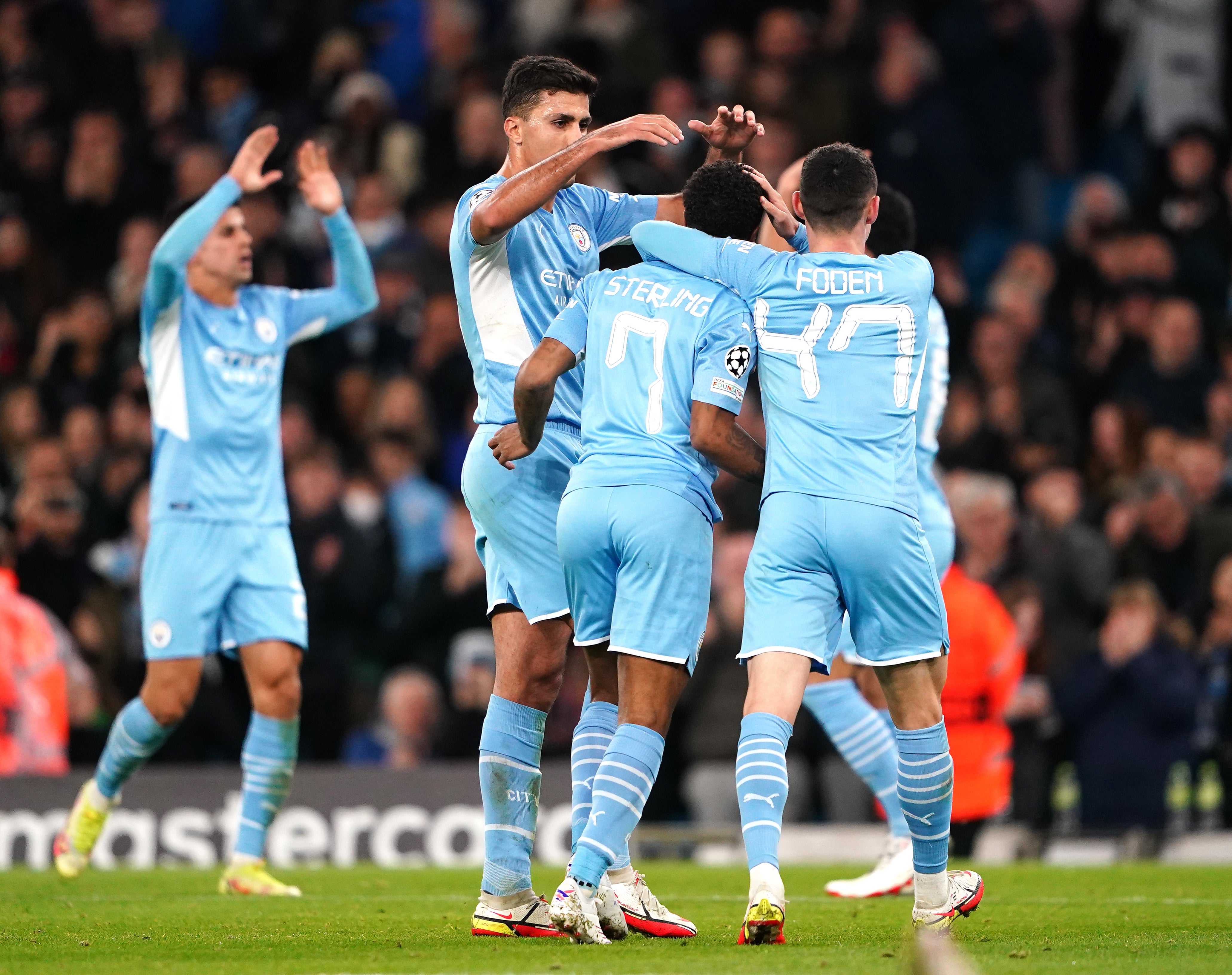 City need just a point to reach the last 16 (Zac Goodwin/PA)