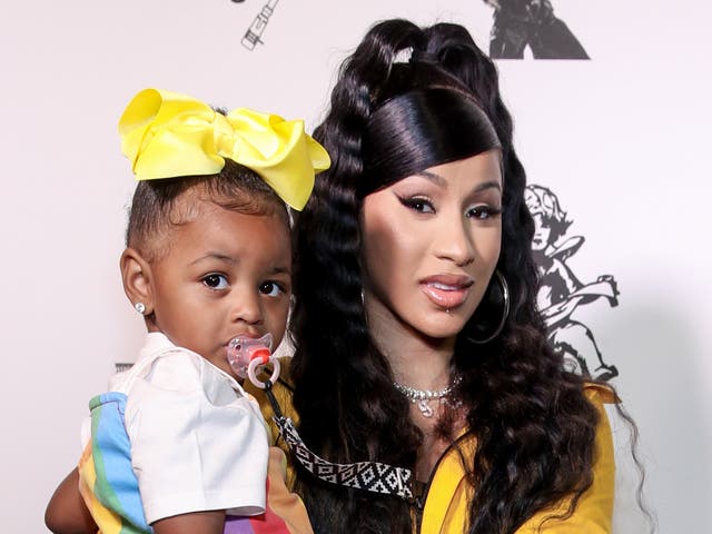 <p>Cardi B shares daughter Kulture’s reaction to learning she is getting a baby brother </p>