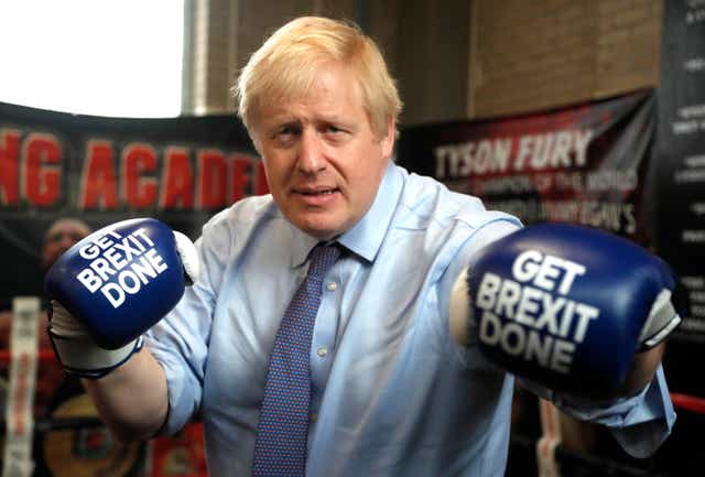 <p>The voters wanted Boris to ‘get Brexit done’ </p>