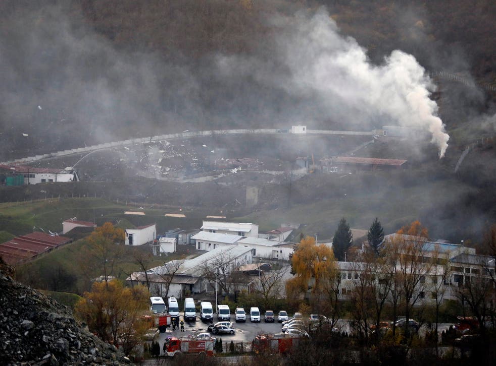 SERBIA-EXPLOSION