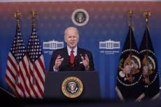 Biden announces plan to combat high gas prices but ignores press questions