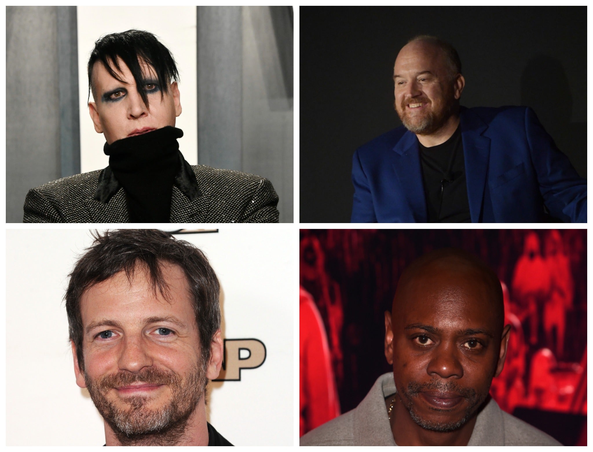 Grammy 2022 nominees; Marilyn Manson, Louis CK, Dave Chappelle and Dr Luke