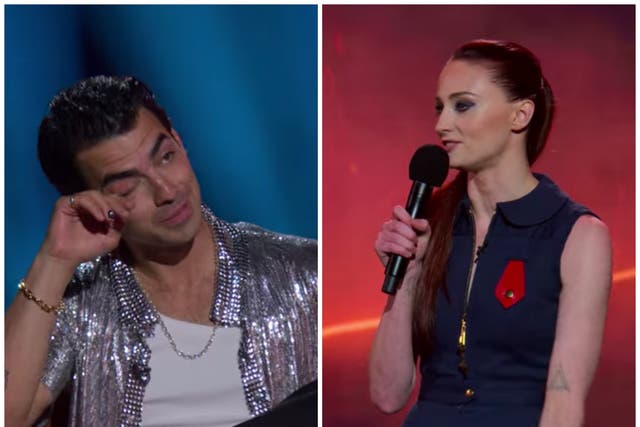 <p>Sophie Turner roasted her husband Joe Jonas during a Netflix special</p>