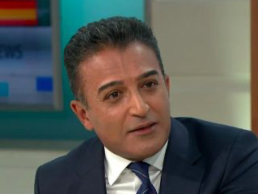 Adil Ray made a joke at the expense of Piers Morgan on ‘GMB’
