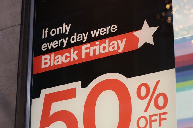 <p>Shoppers and businesses are being warned to expect a fraud surge ahead of Black Friday and Christmas (Yui Mok/PA)</p>