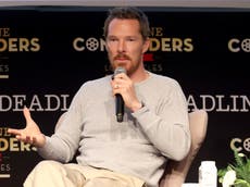 Benedict Cumberbatch criticises toxic masculinity: ‘We just have to shut up and listen’
