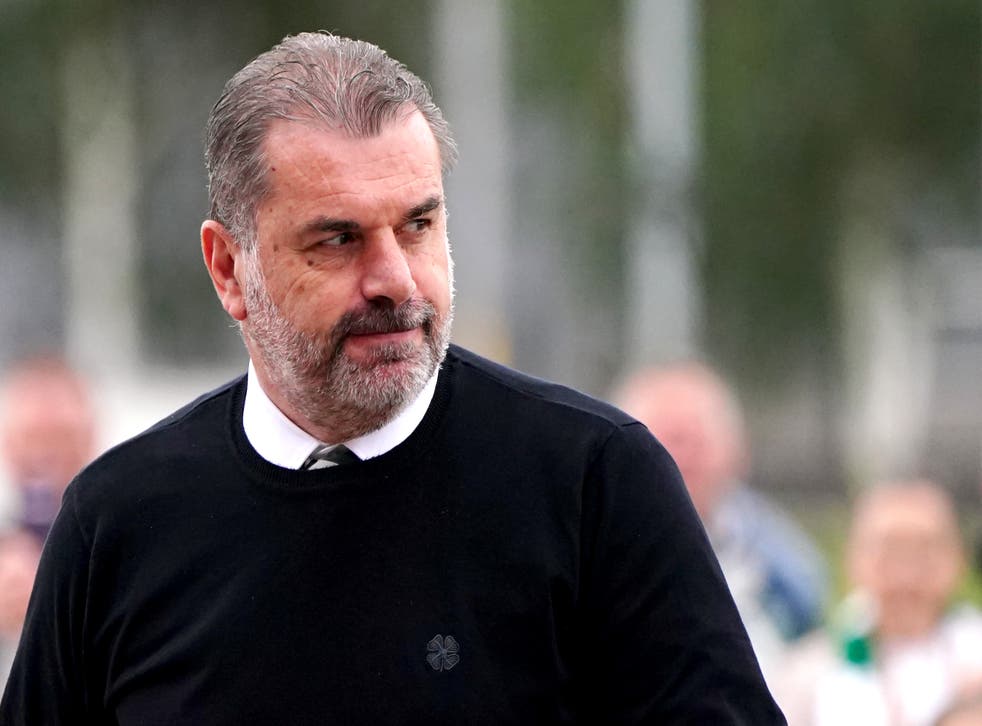 Ange Postecoglou hopes to see Celtic put in a bold performance in Germany. (Jane Barlow/PA)