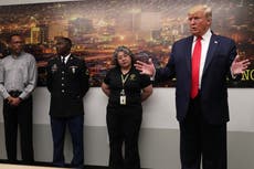 Trump accused of showing more support to Rittenhouse than victims of half a dozen mass shootings as president