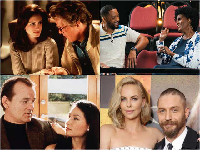 <p>Julia Roberts and Nick Nolte, Will Smith and Janet Hubert, Bill Murray and Lucy Liu, and Charlize Theron and Tom Hardy are just a few of the pairings who didn’t see eye to eye</p>