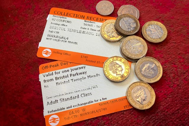 Penalties for dodging rail fares in England and Wales will be increased to £100, the Government has announced (Ben Birchall/PA)