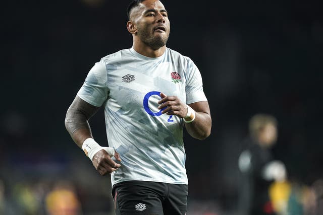 Manu Tuilagi is a doubt for the start of the Six Nations after suffering a grade three hamstring tear (Mike Egerton/PA)