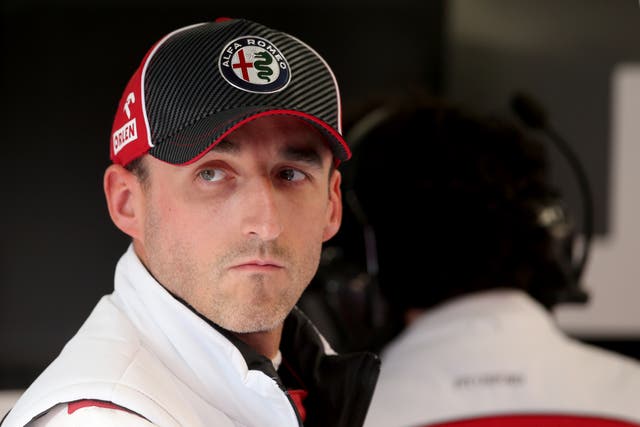 <p>Robert Kubica drove for Alfa Romeo at Monza this season </p>