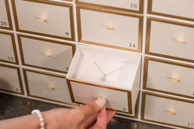 <p>A jewellery advent calendar by CW Sellors would set buyers back by £20,000</p>