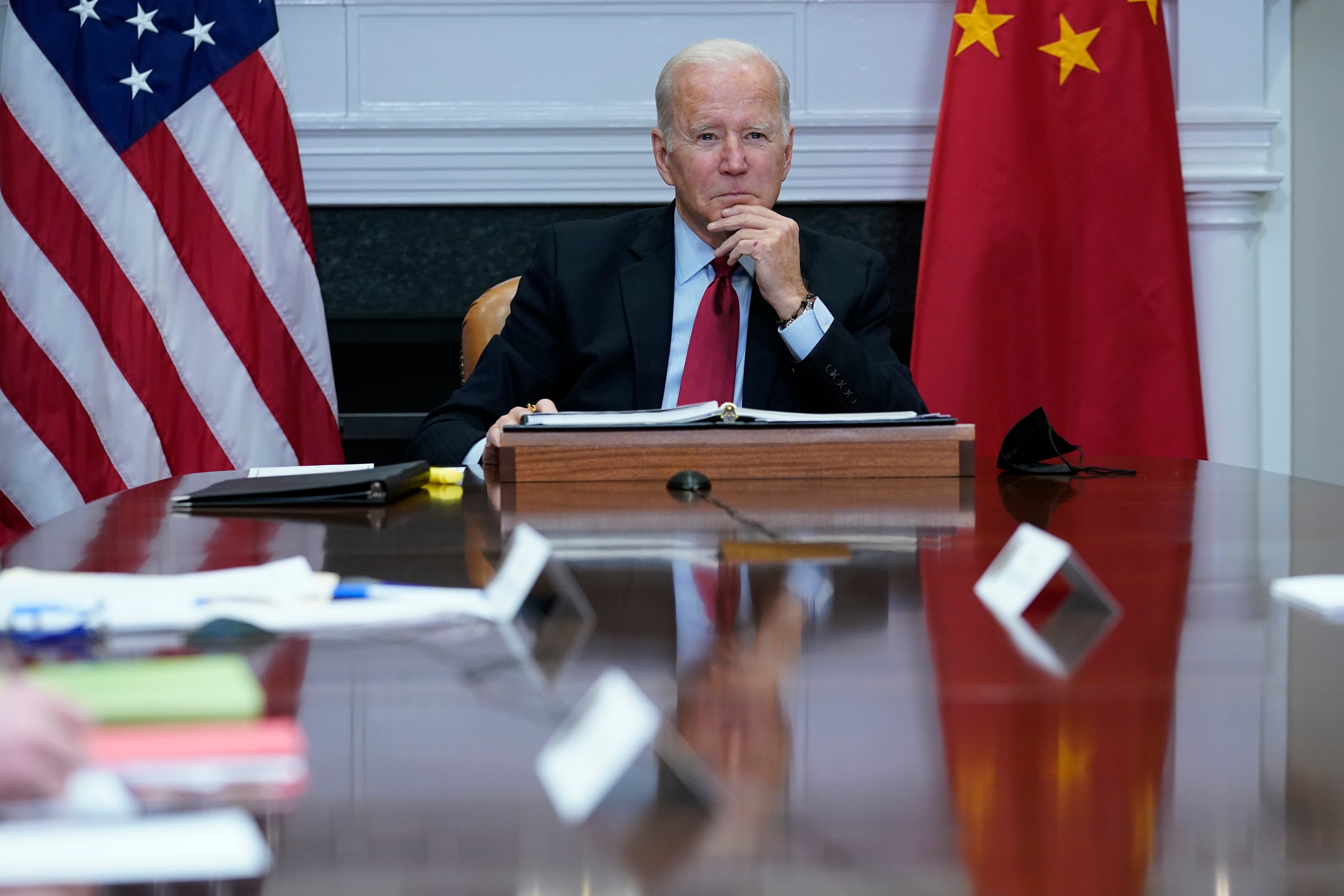 Joe Biden’s hand in nuclear talks weakens as approval ratings slide