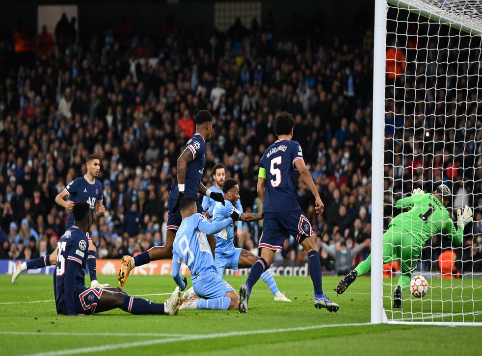 man city vs psg player ratings bernardo silva stars in champions league victory the independent