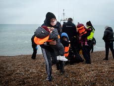 Channel migrants crossing – latest: Johnson calls for joint patrols with France after ‘catastrophic’ drownings