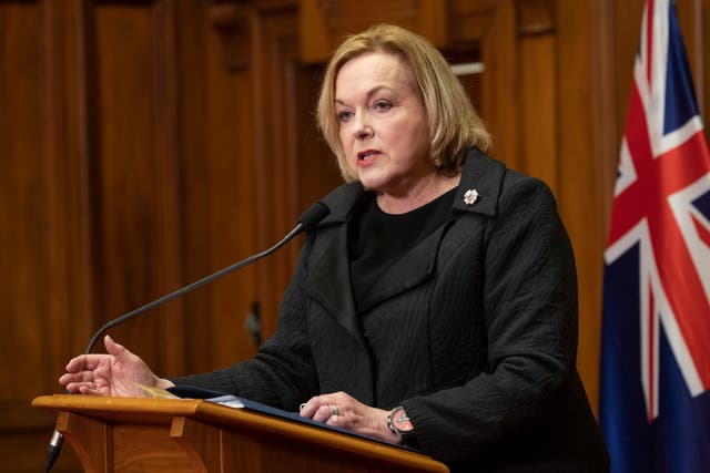 <p>New Zealand’s conservative opposition leader Judith Collins</p>