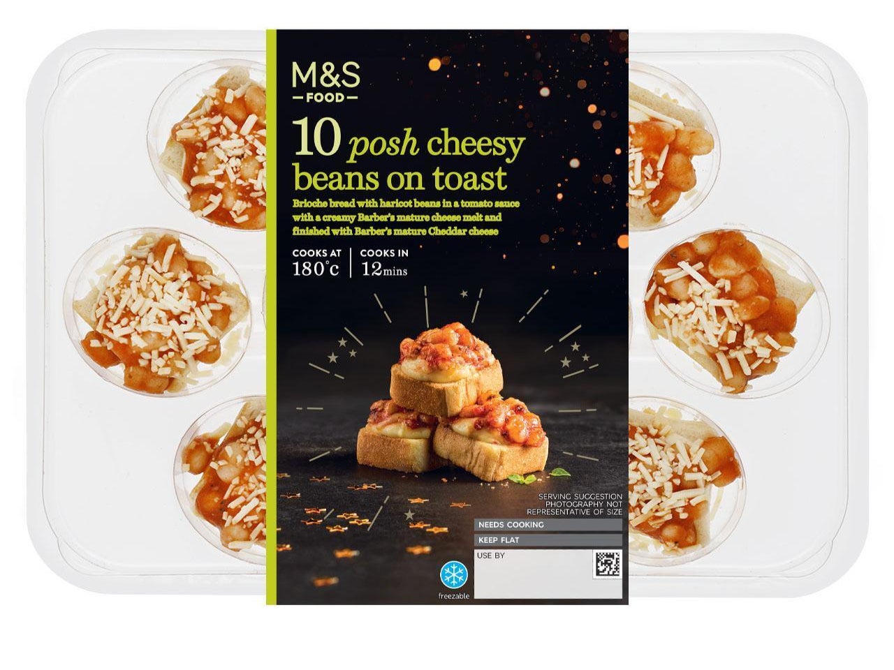 M&S is under fire for selling ‘posh cheesy beans on toast’ for £5