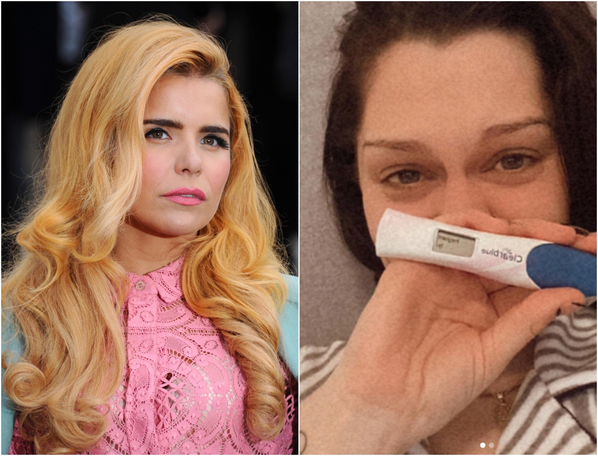 Paloma Faith sent a message of support to Jessie J