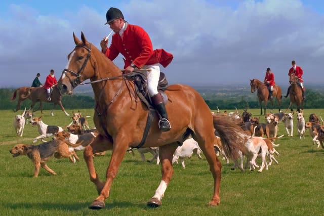 <p>More than a million acres of countryside are now out of bounds to hunts</p>