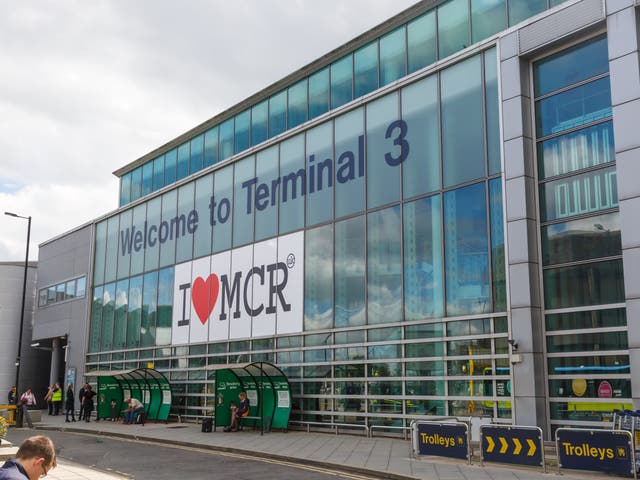 <p>Incident occurred at Manchester Airport</p>