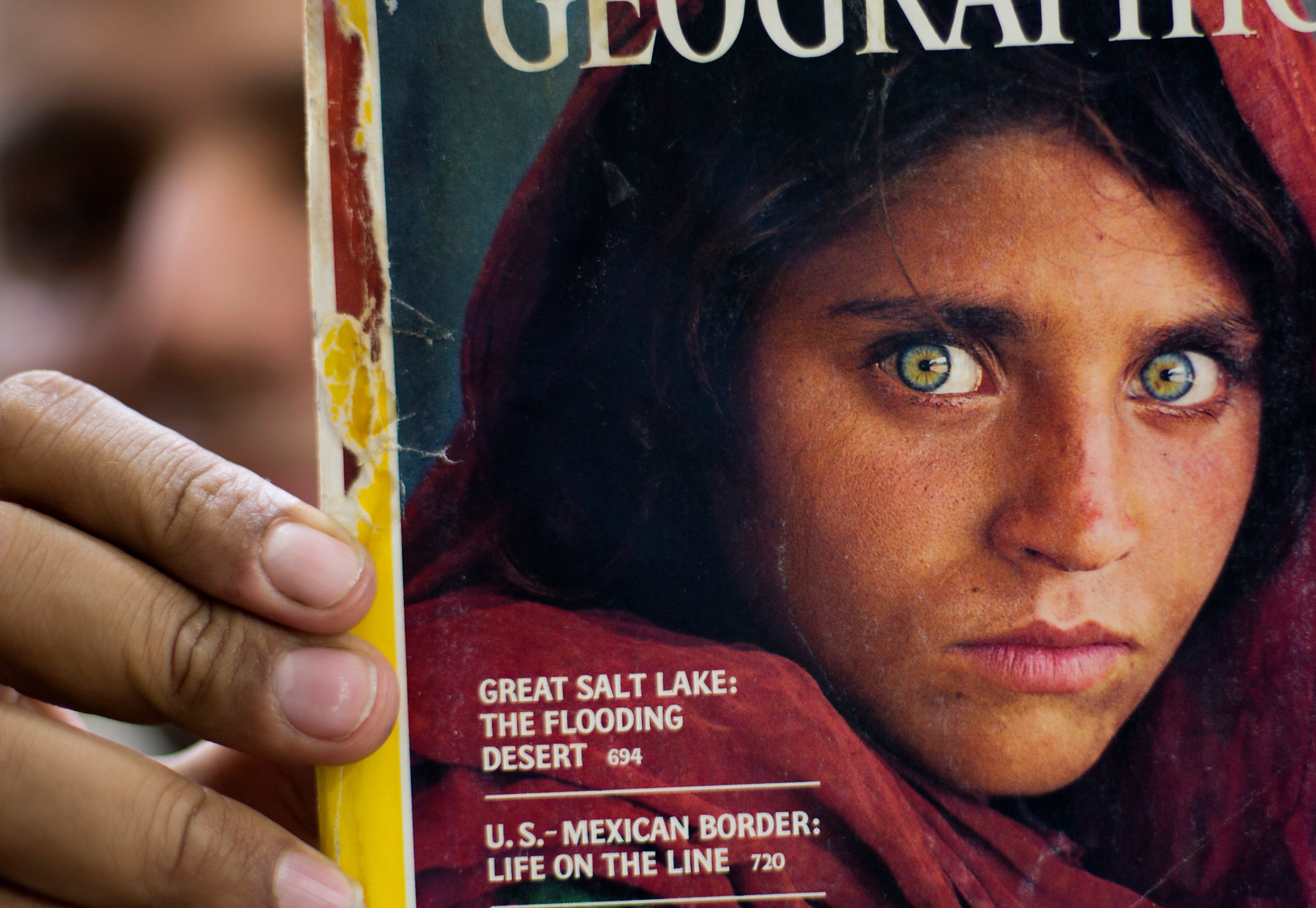 Sharbat Gula was photographed in 1984 for National Geographic magazine