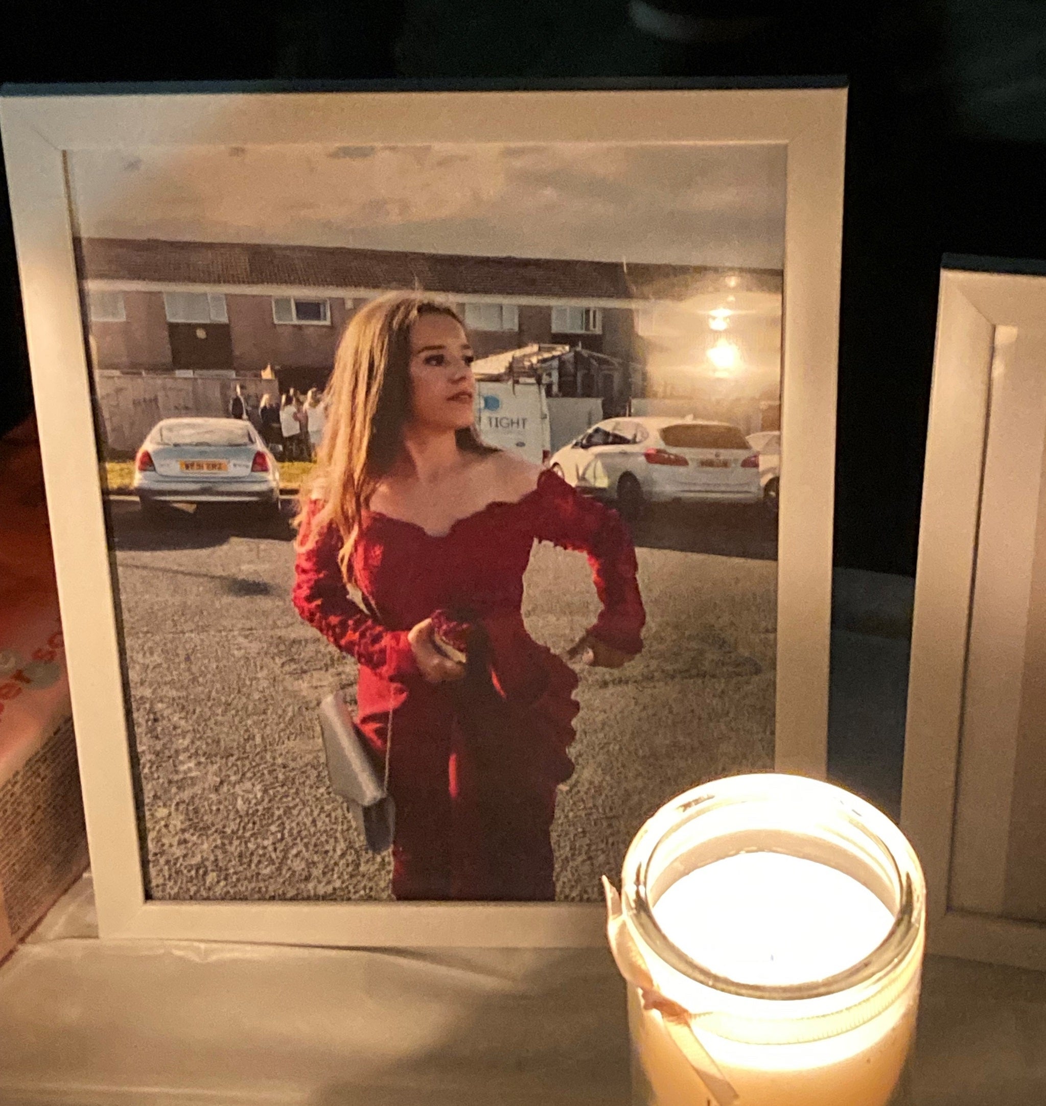 Hundreds gathered for a candelit vigil near where she disappeared in Leigham, Plymouth