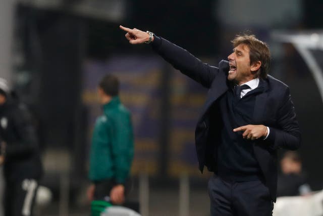 Antonio Conte saw his Tottenham side suffer an embarrassing defeat to Slovenian side NS Mura (AP)