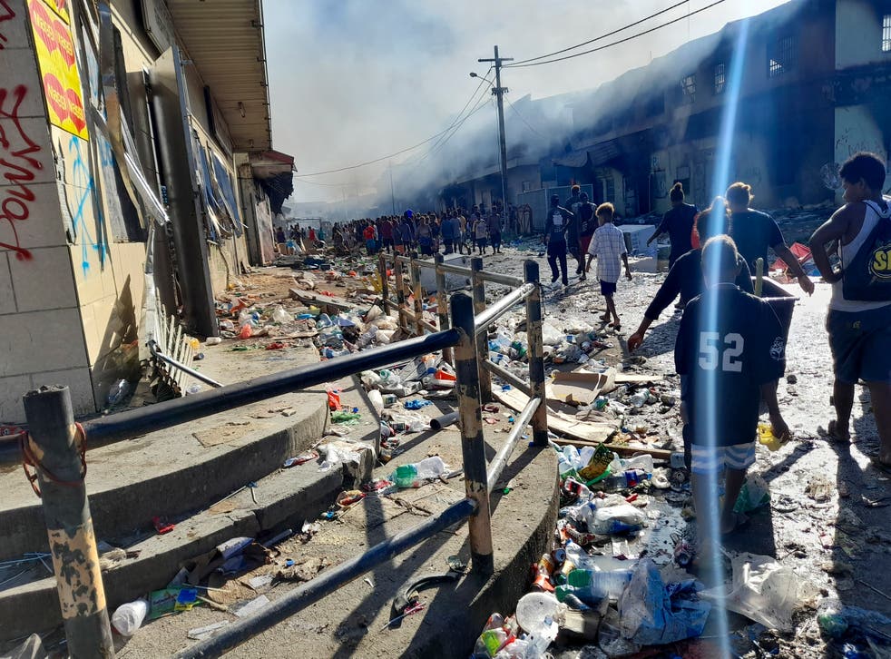 OCE-GEN ISLAS SALOMÓN-PROTESTAS