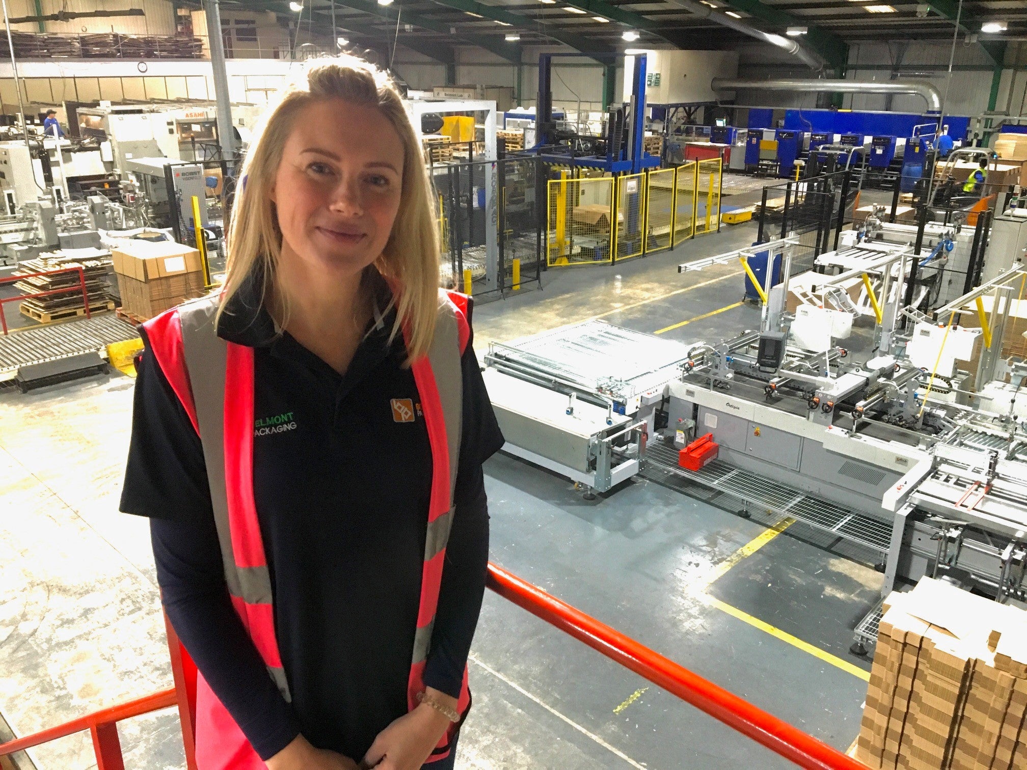 Kate Hulley, the owner of Belmont Packaging, says productivity soared after the four-day week was introduced