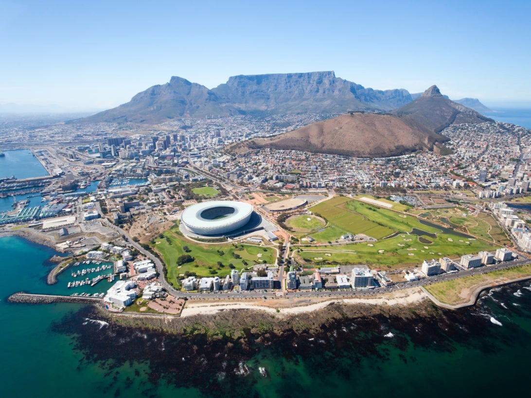 Cape Town is essentially off limits for British travellers