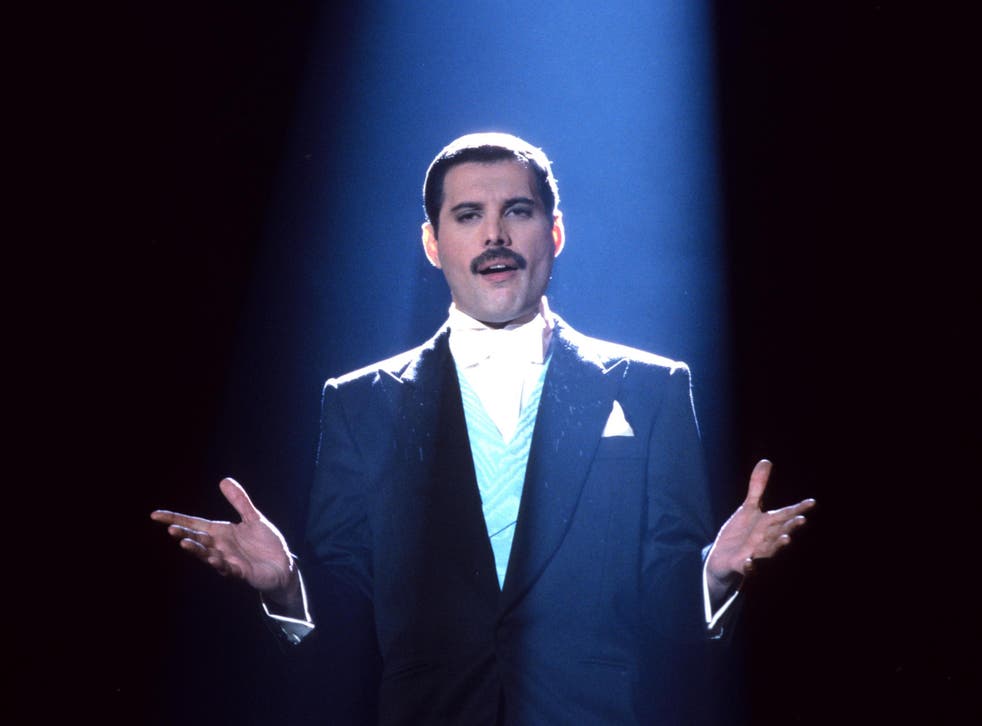<p>Freddie Mercury filming a music video with Queen in 1986, the year the band stopped performing live</p>