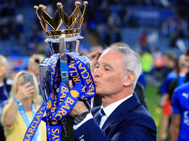 <p>Claudio Ranieri won a shock Premier League title with Leicester</p>