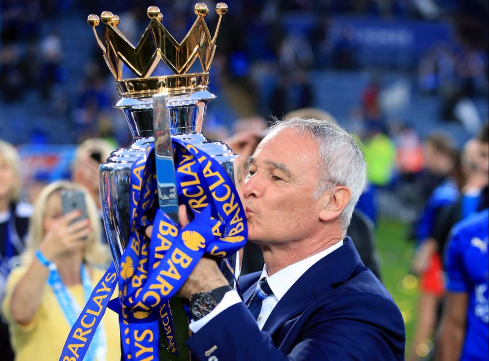 Claudio Ranieri won a shock Premier League title with Leicester