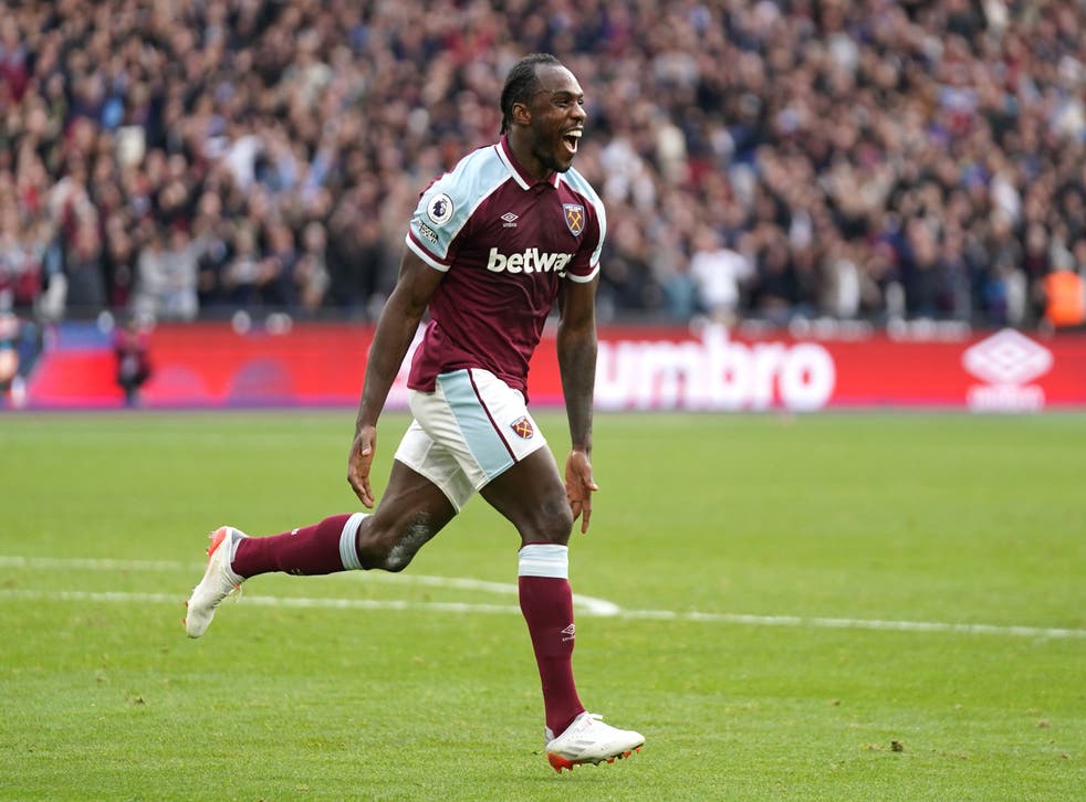 Michail Antonio has given West Ham another dimension in attack (Tim Goode/PA)