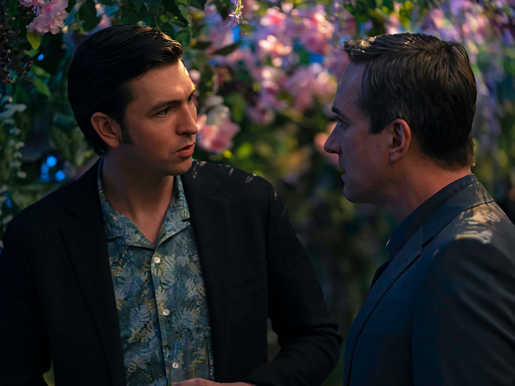 Nicholas Braun and Matthew Macfadyen in ‘Succession'