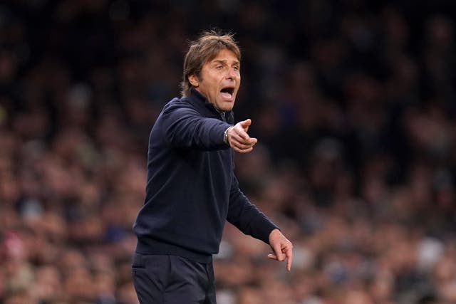 Antonio Conte admits there are flaws in his Spurs squad (Adam Davy/PA)