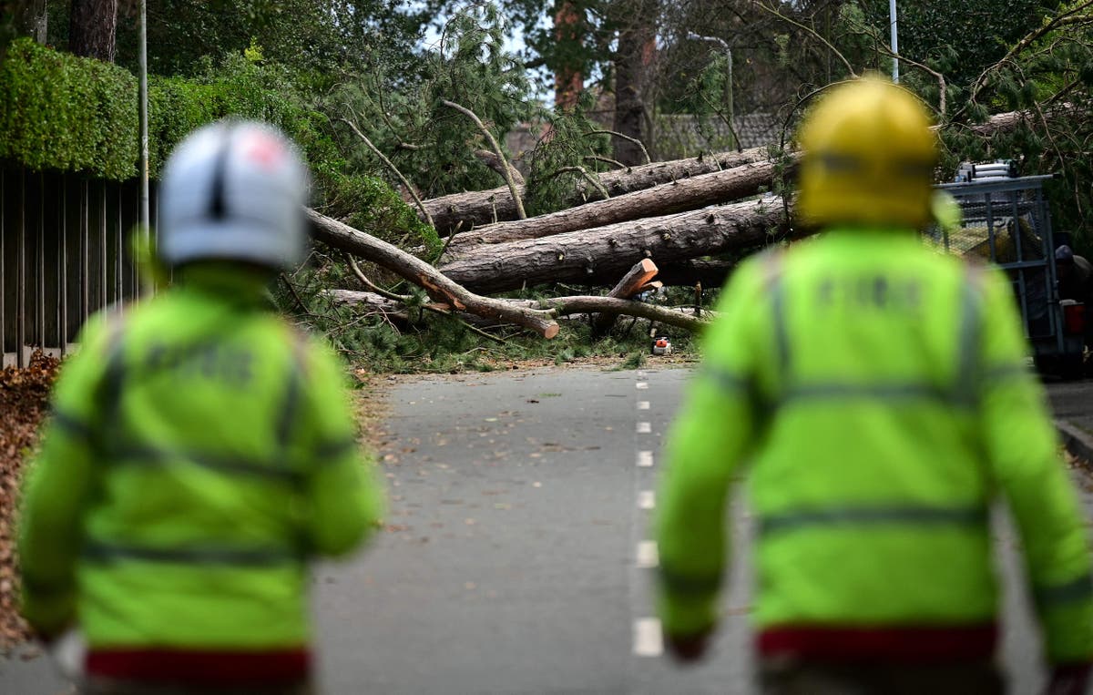 Storm Arwen: Two people dead after 100mph winds and heavy snow hit UK