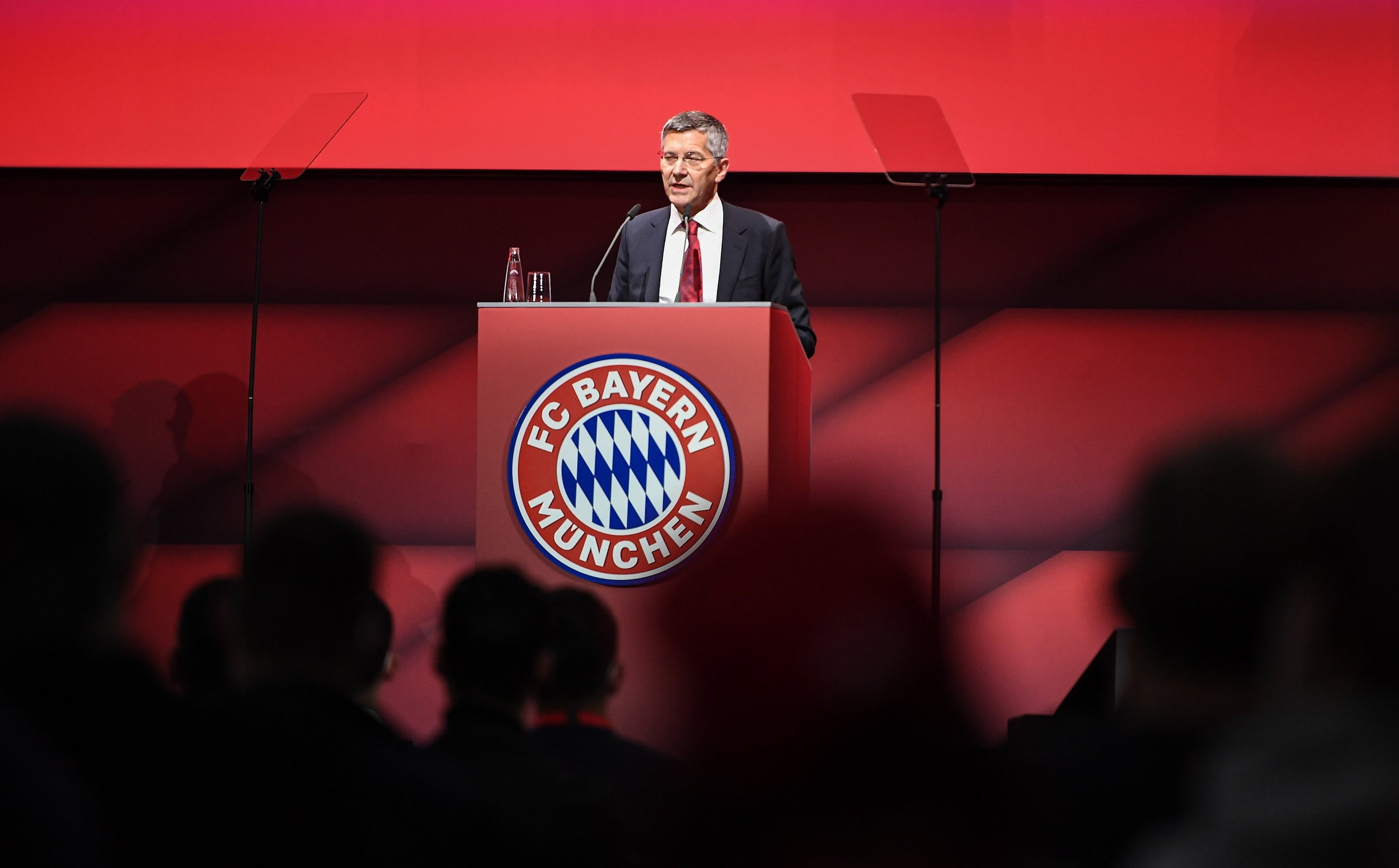 FC Bayern Munich President Herbert Hainer was booed