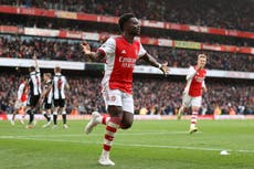 Arsenal vs Newcastle: Five things we learned as Bukayo Saka and Gabriel Martinelli fire Gunners to win