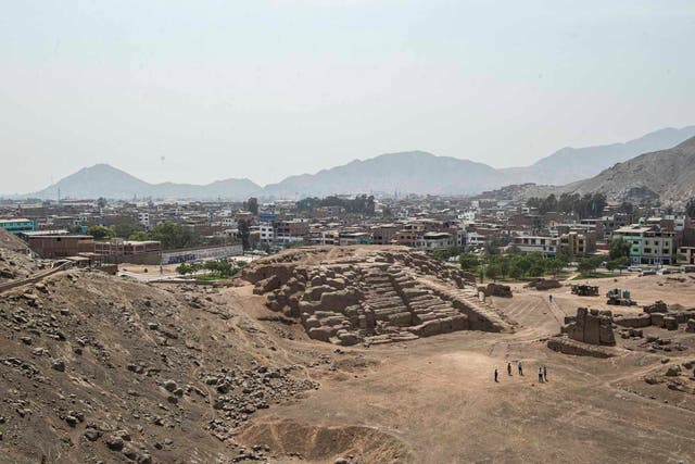 <p>El año pasado, se encontró otra momia de 600 años en el yacimiento arqueológico de Mangomarca, al este de Lima </p>
