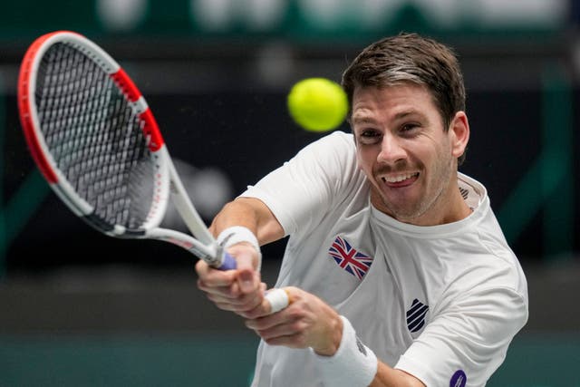 Cameron Norrie clinched victory for Britain (Michael Probst/AP)