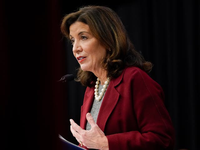 <p>Kathy Hochul </p>