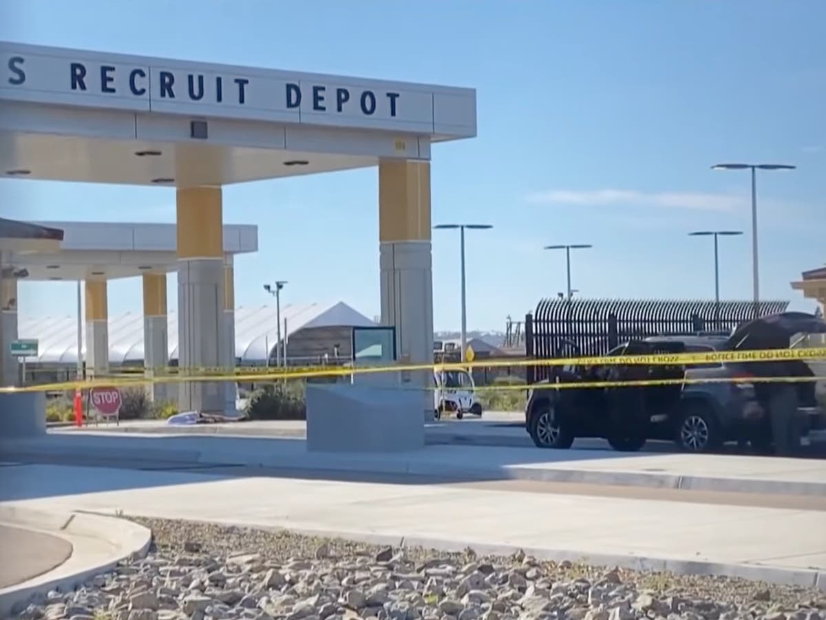 Suspected armed man shot dead at entrance to San Diego military base